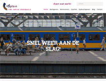 Tablet Screenshot of idplein.nl